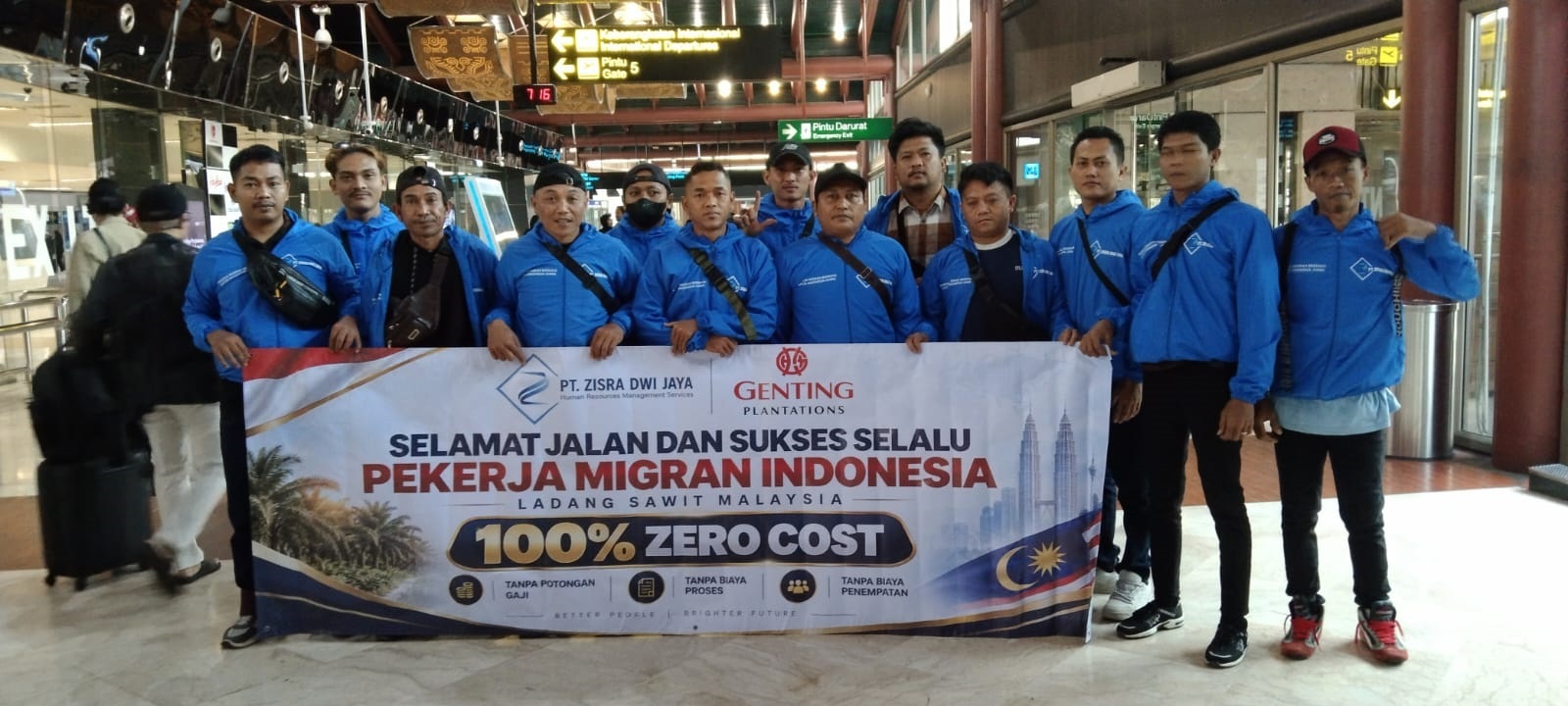 Pemberangkatan Genting
